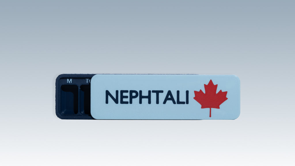 Personalized Canada Weekly Pill Organizer