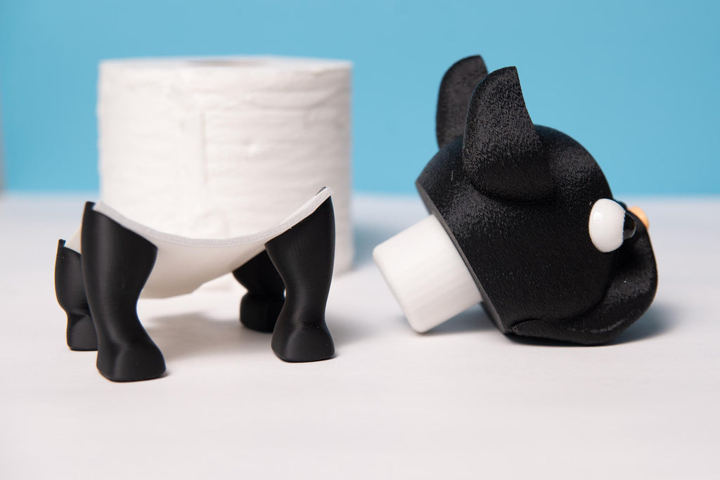 Funny Dog Toilet Paper Holder | Playful Bathroom Decor